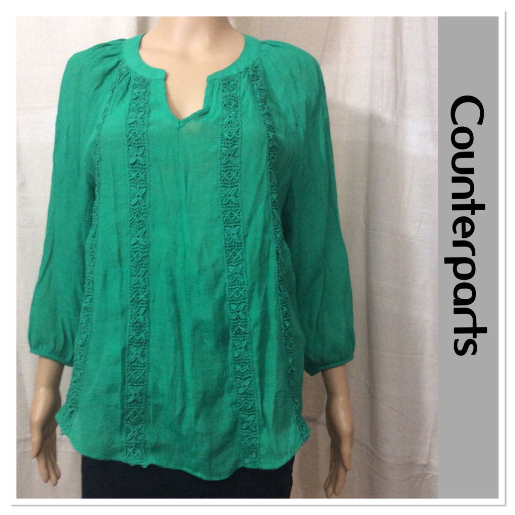 Counterparts Blouse Euc